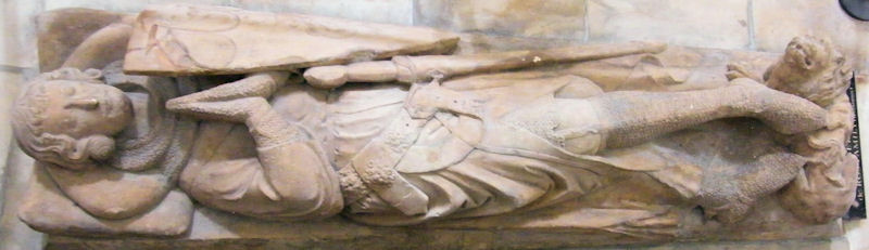 Robert de Roos 1227 Temple Church London